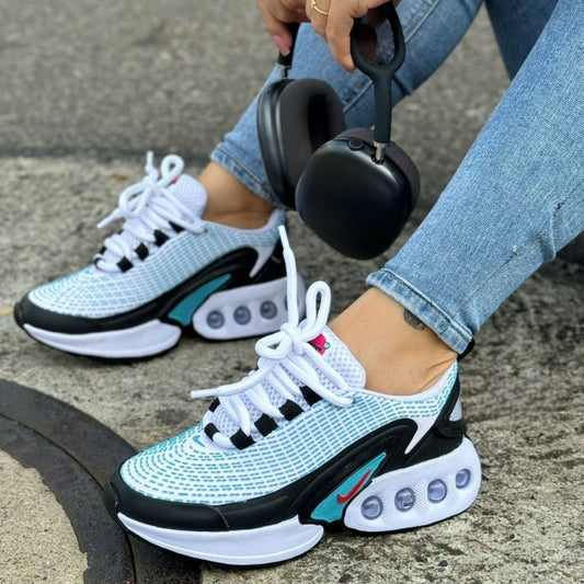 Tenis Nike Air Max Dn Blanco Turquesa - SEDealmania