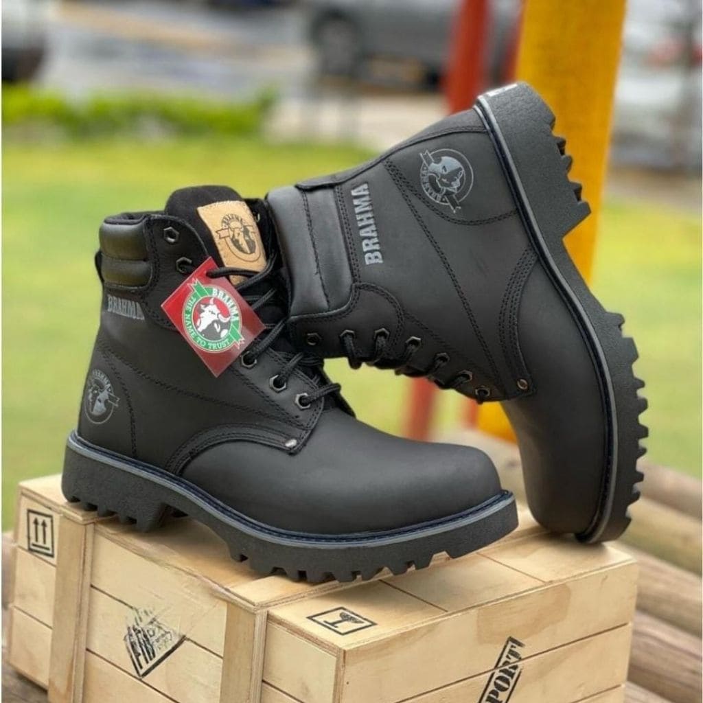 BOTA BRAHMA CLASICA CUERO + CAJA