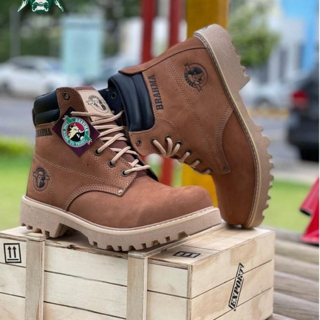BOTA BRAHMA CLASICA CUERO + CAJA
