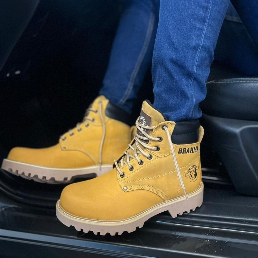 BOTA BRAHMA CLASICA CUERO + CAJA
