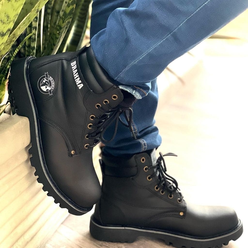 BOTA BRAHMA CLASICA CUERO + CAJA