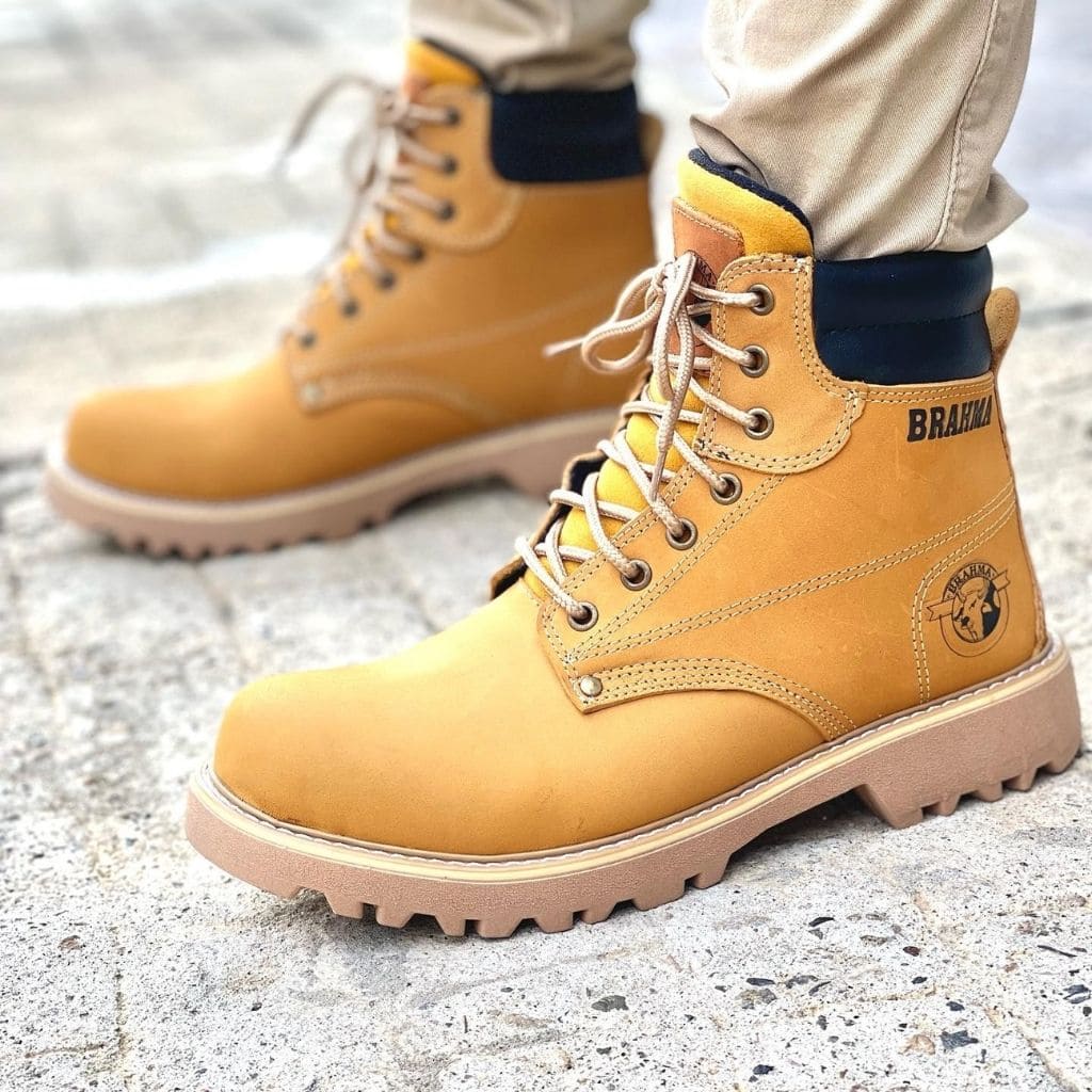 BOTA BRAHMA CLASICA CUERO + CAJA