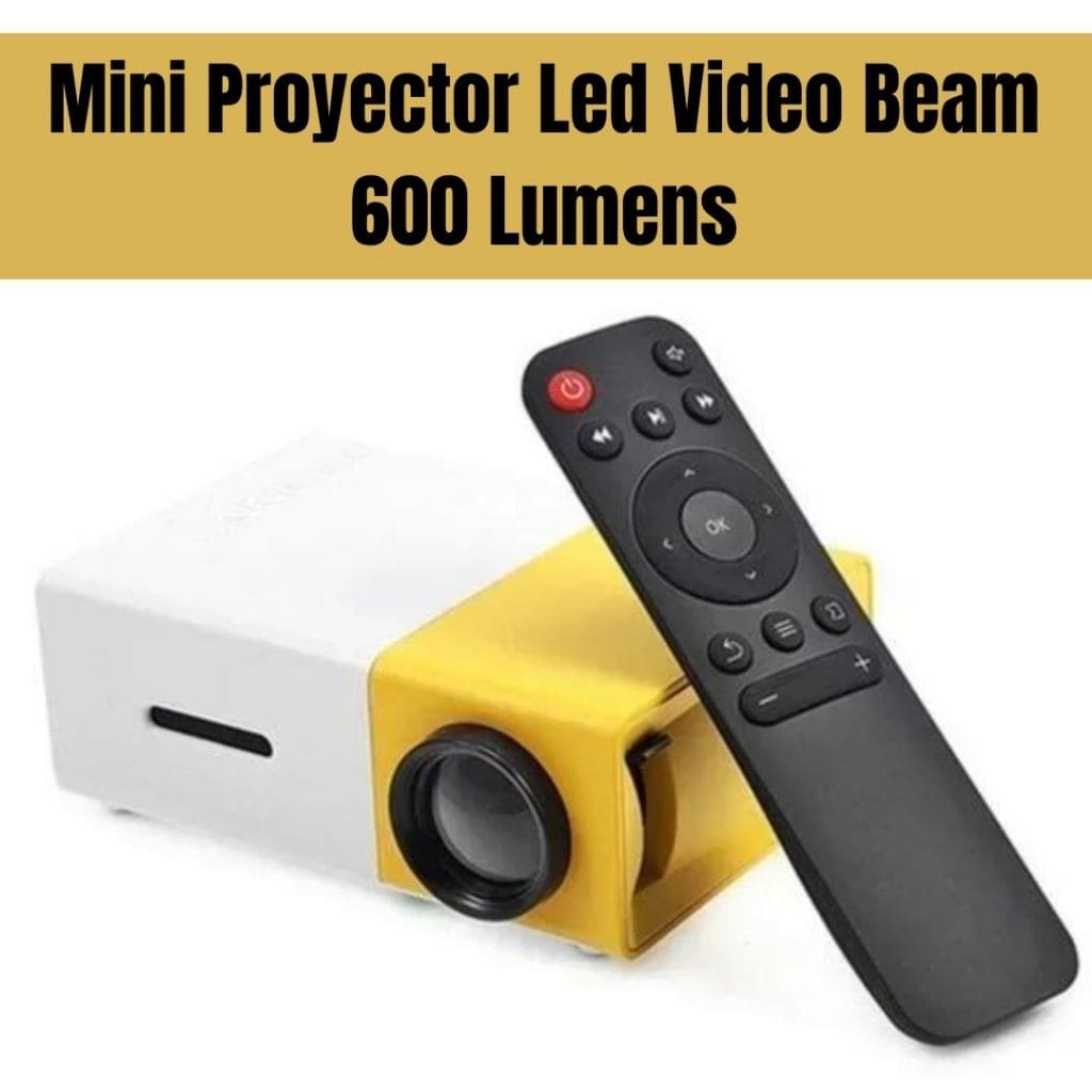 Mini Proyector Led Video Beam 600 Lumens