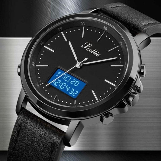 Reloj SKMEI 1652 Doble Hora Pulso Cuero - SEDealmania