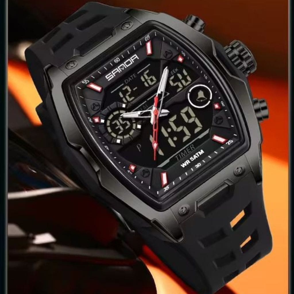 Reloj SANDA 6235 Doble Hora - SEDealmania