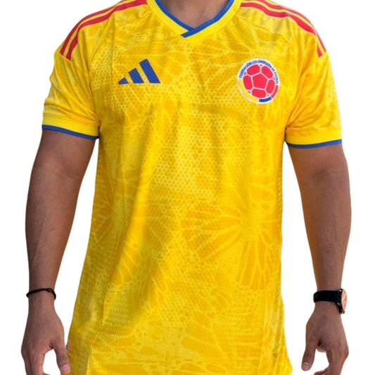 CAMISETA COLOMBIA MUNDIAL 2026  Bordada Encauchetada + caja - SEDealmania