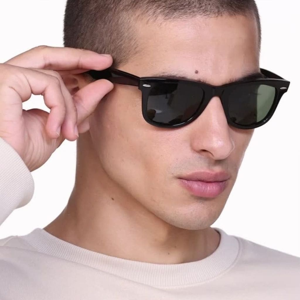 RELOJ CURREN 8442 + GAFAS WAYFARER NEGRA - SEDealmania