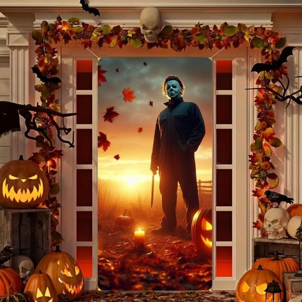 FORRO FUNDA PARA PUERTA HALLOWEN - SEDealmania