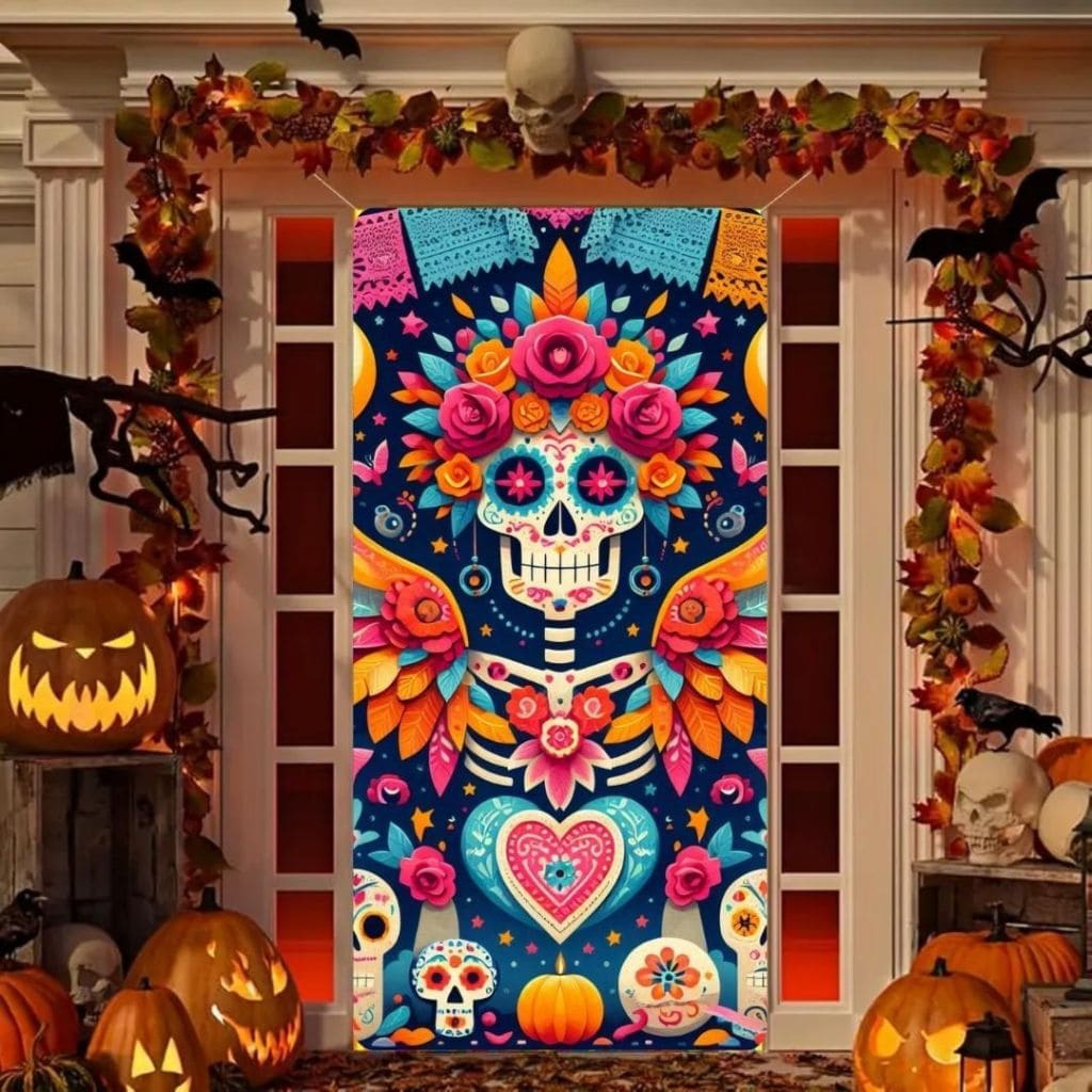 FORRO FUNDA PARA PUERTA HALLOWEN - SEDealmania