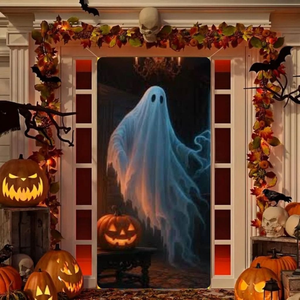 FORRO FUNDA PARA PUERTA HALLOWEN - SEDealmania