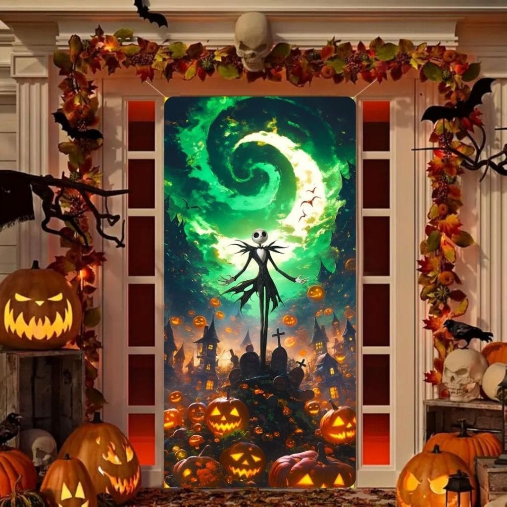 FORRO FUNDA PARA PUERTA HALLOWEN - SEDealmania