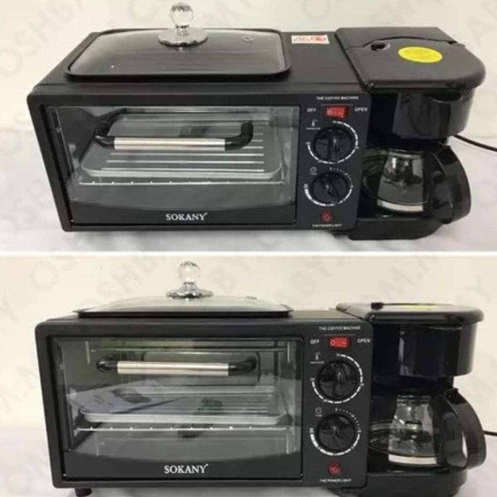 Horno Cafetera 3 En 1 SokanY desayuno - SEDealmania