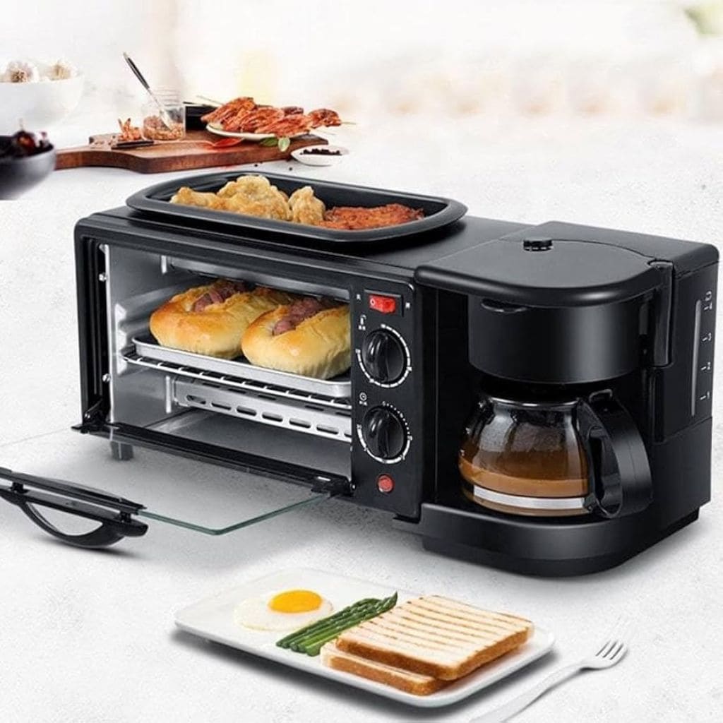Horno Cafetera 3 En 1 SokanY desayuno - SEDealmania