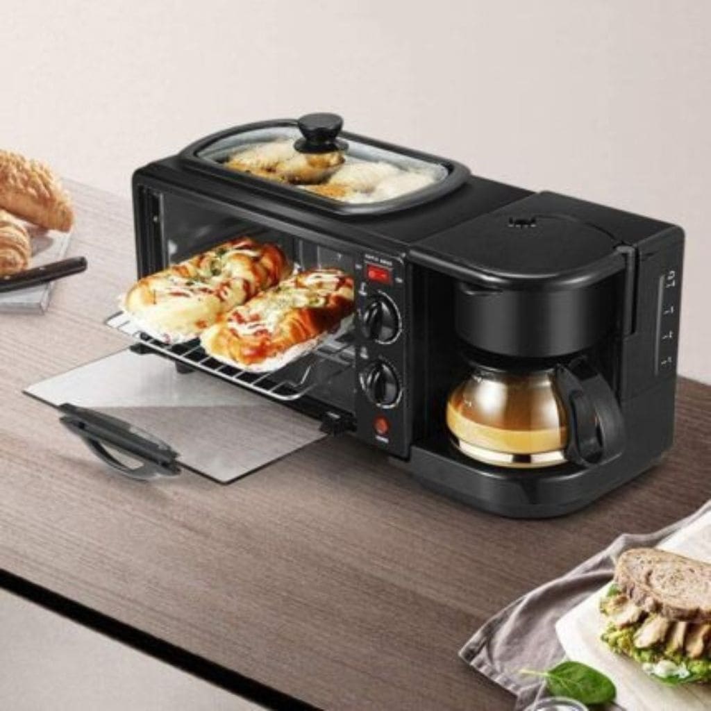 Horno Cafetera 3 En 1 SokanY desayuno - SEDealmania