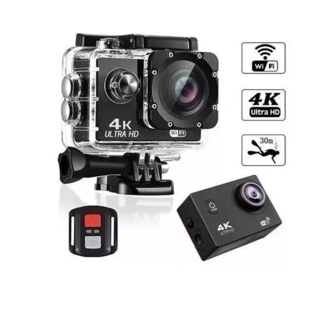Cámara Deportiva 4K HD con WiFi – Resistencia, Acción y Aventuras sin Límites - SEDealmania