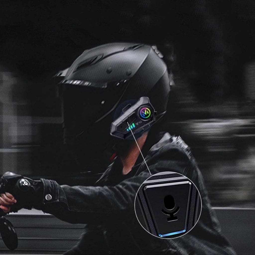 Audífono Inalámbrico Bluetooth Manos Libres para Casco Helmet Y10 - SEDealmania