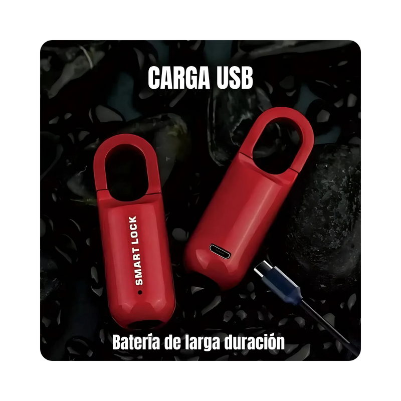 CANDADO CON BIOMETRIA
