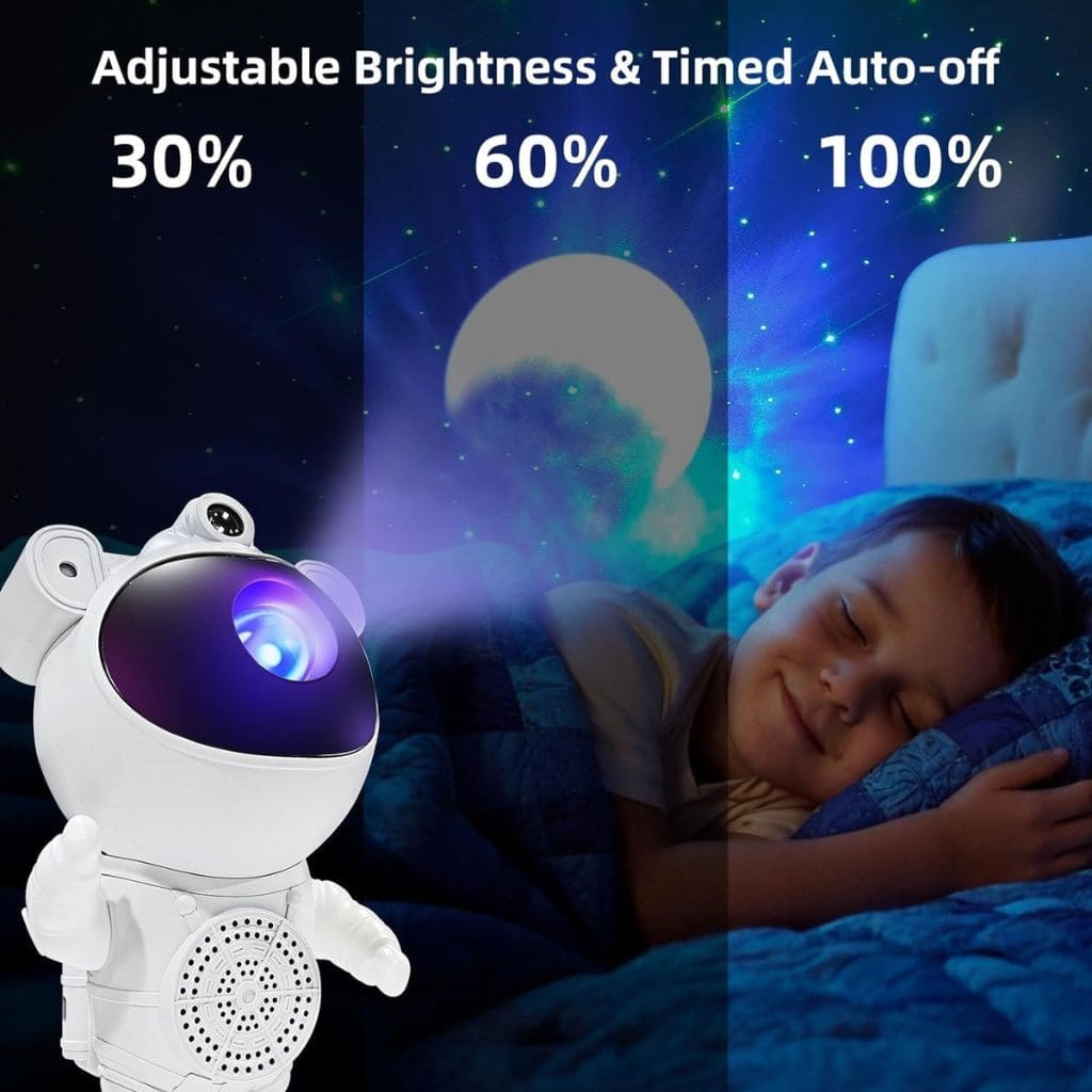 Astronauta Proyector Rgb Led Luces Galax - SEDealmania