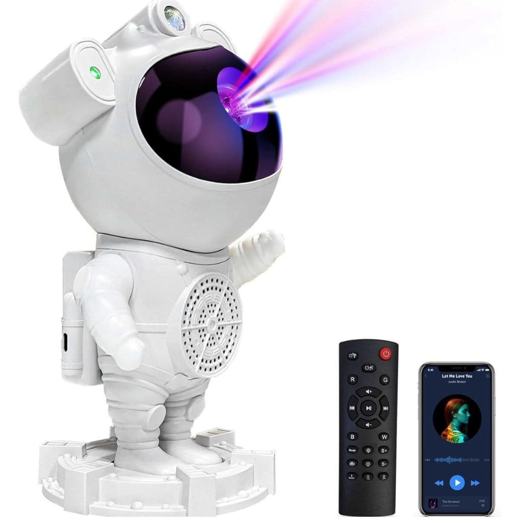 Astronauta Proyector Rgb Led Luces Galax - SEDealmania