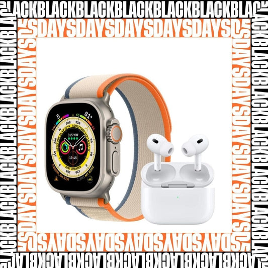 Combo Smartwatch Ultra + Audífonos Bluetooth