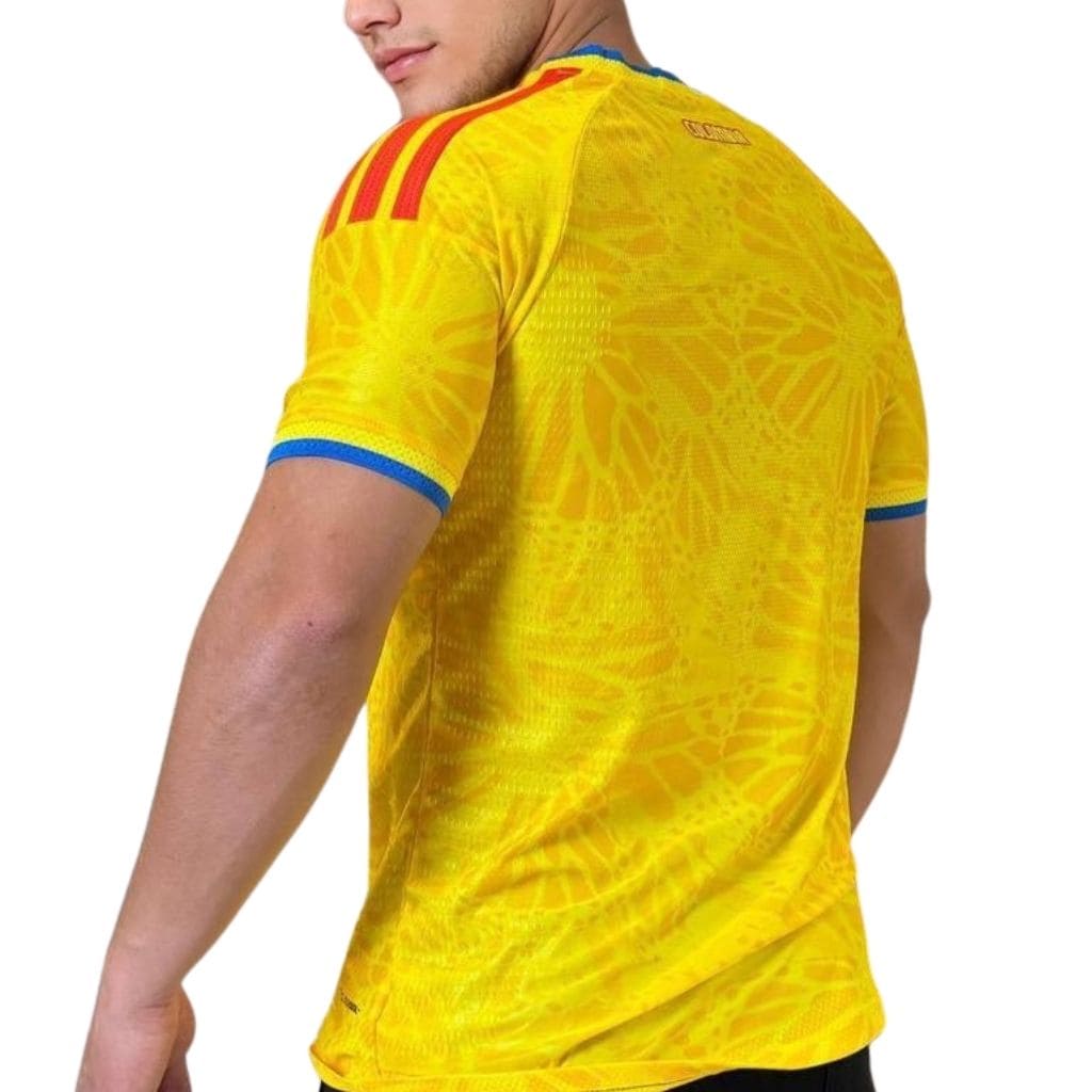CAMISETA COLOMBIA MUNDIAL 2026  Bordada Encauchetada + caja - SEDealmania