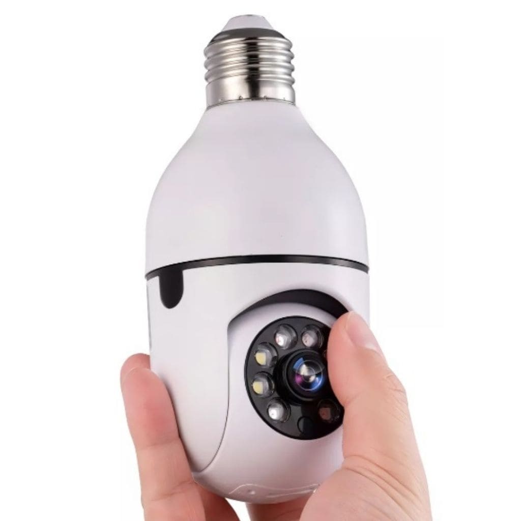 Camaras De Seguridad Tipo Bombillo Wifi
