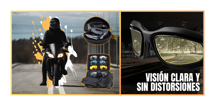 POLARIZED MOTORCYCLE SUNGLASSES - SEDealmania