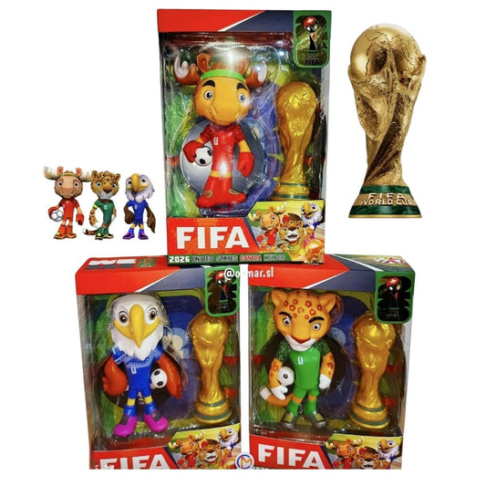Figuras de Mascotas del Mundial  2026