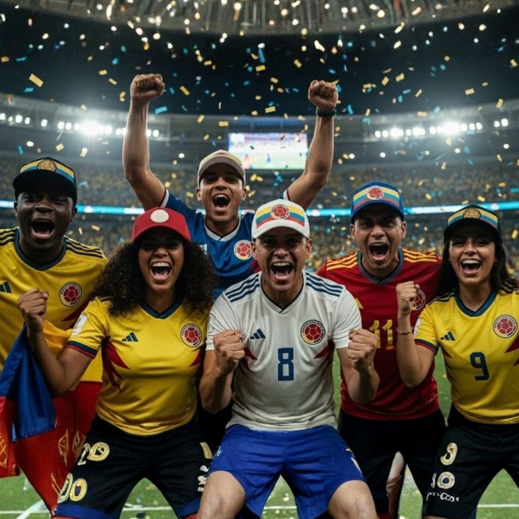CAP01T Gorra Colombia Hincha Fiel - SEDealmania