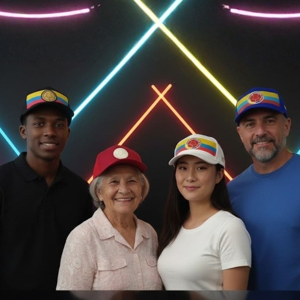 CAP01T Gorra Colombia Hincha Fiel - SEDealmania