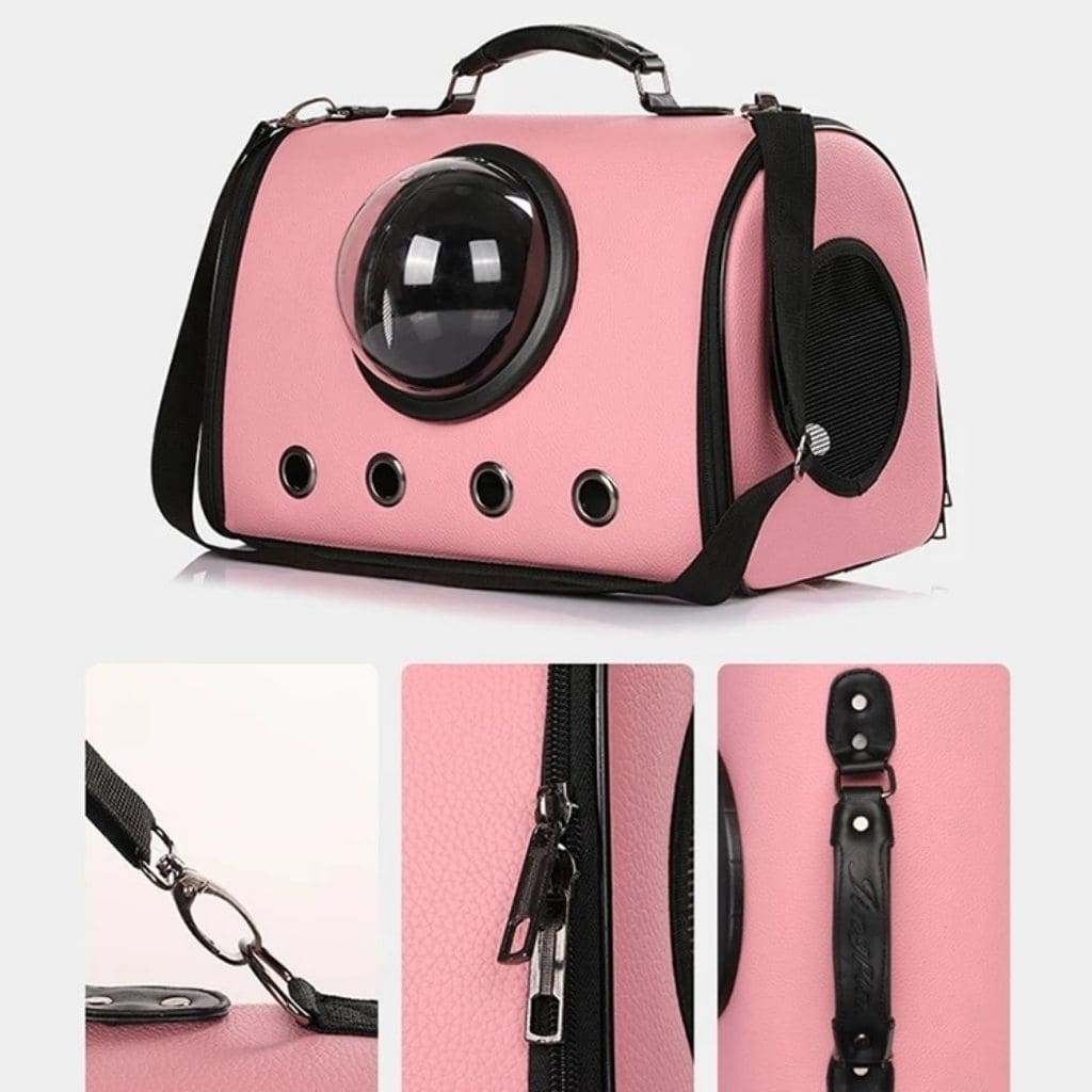 Mochila Transportadora para Mascotas con Ventana Burbuja