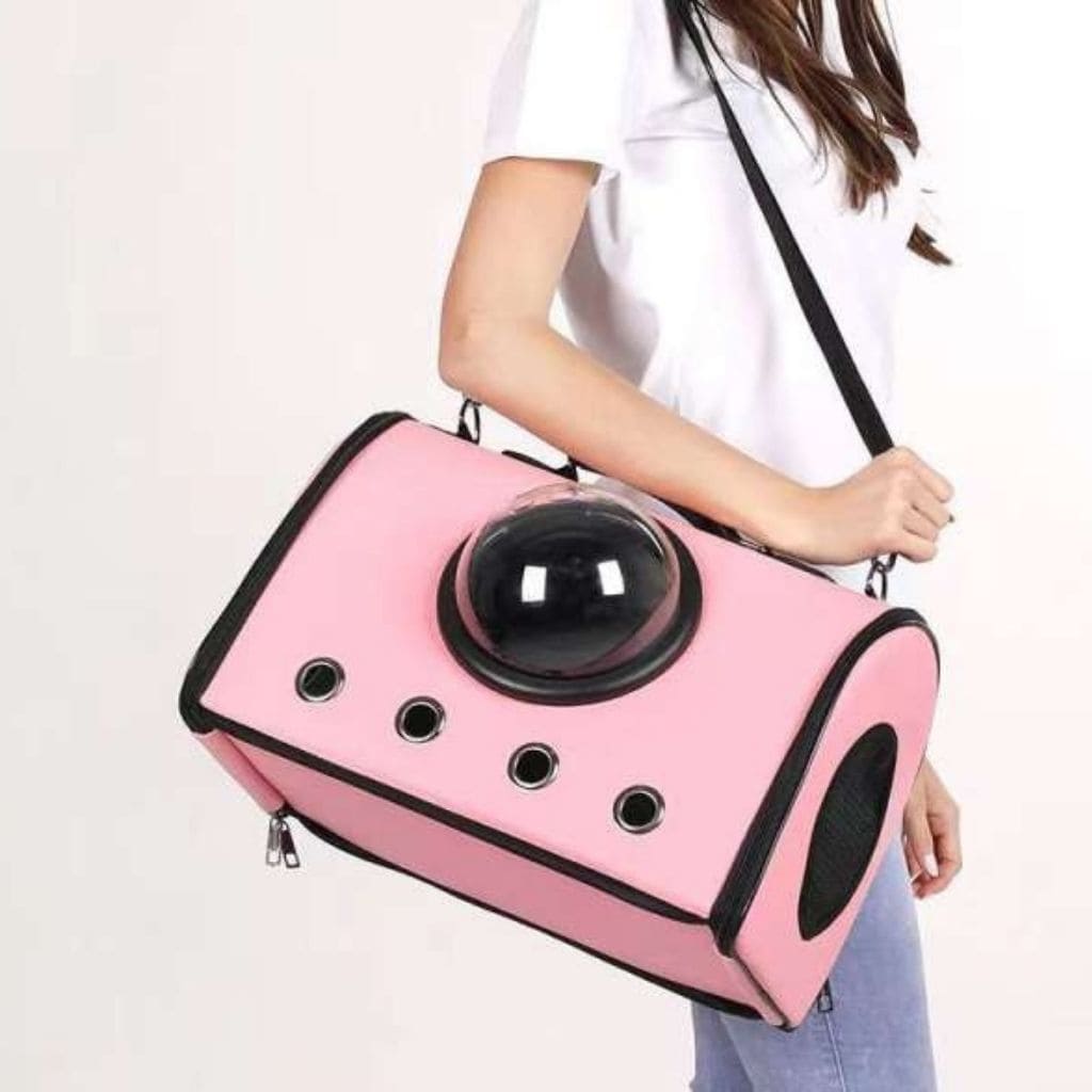 Mochila Transportadora para Mascotas con Ventana Burbuja