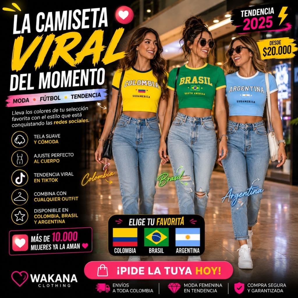 Dúo Mundialista Wakana – Crop Tops Premium