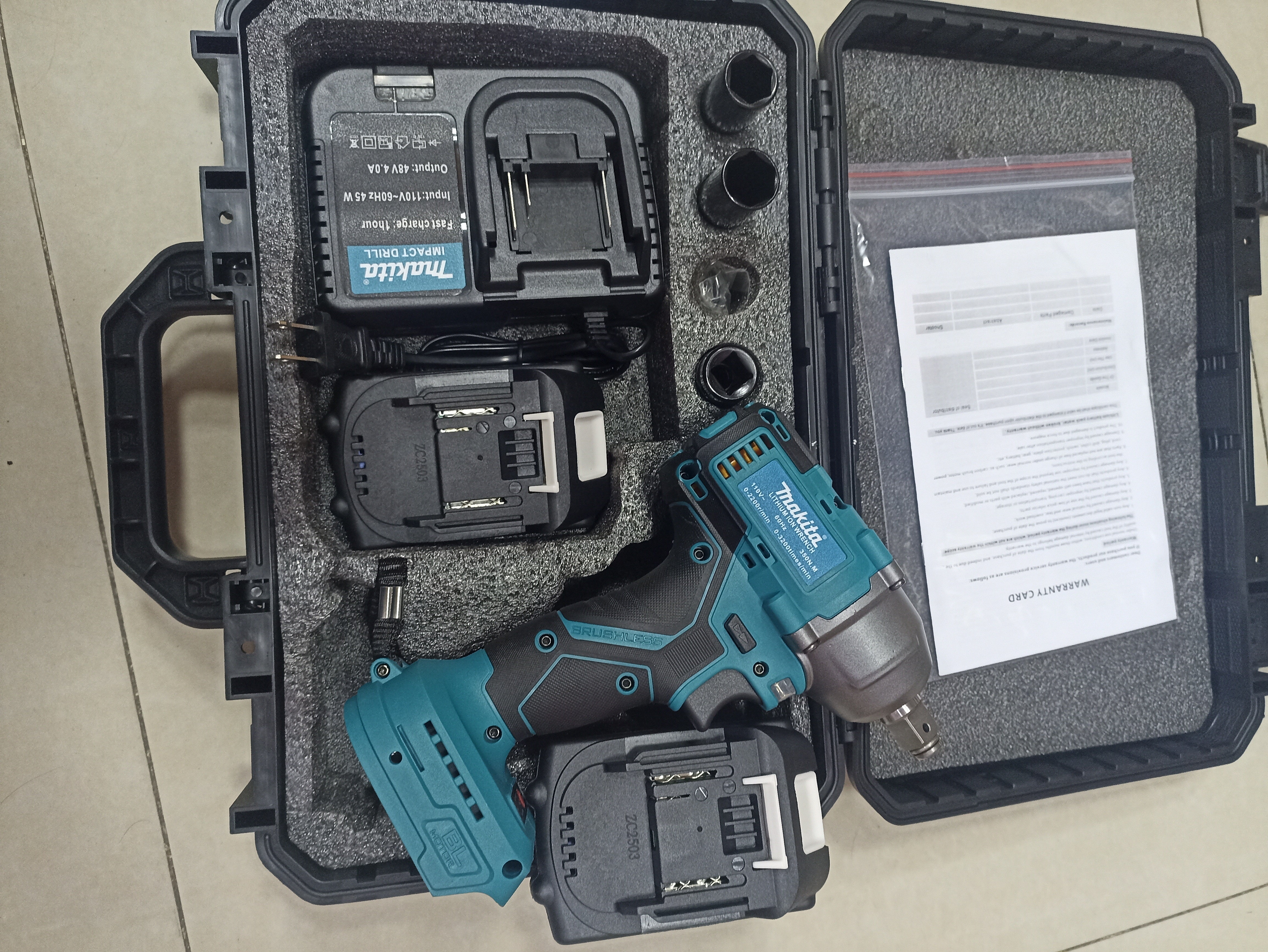 Pistola de impacto tipo makita de 48 vol - SEDealmania