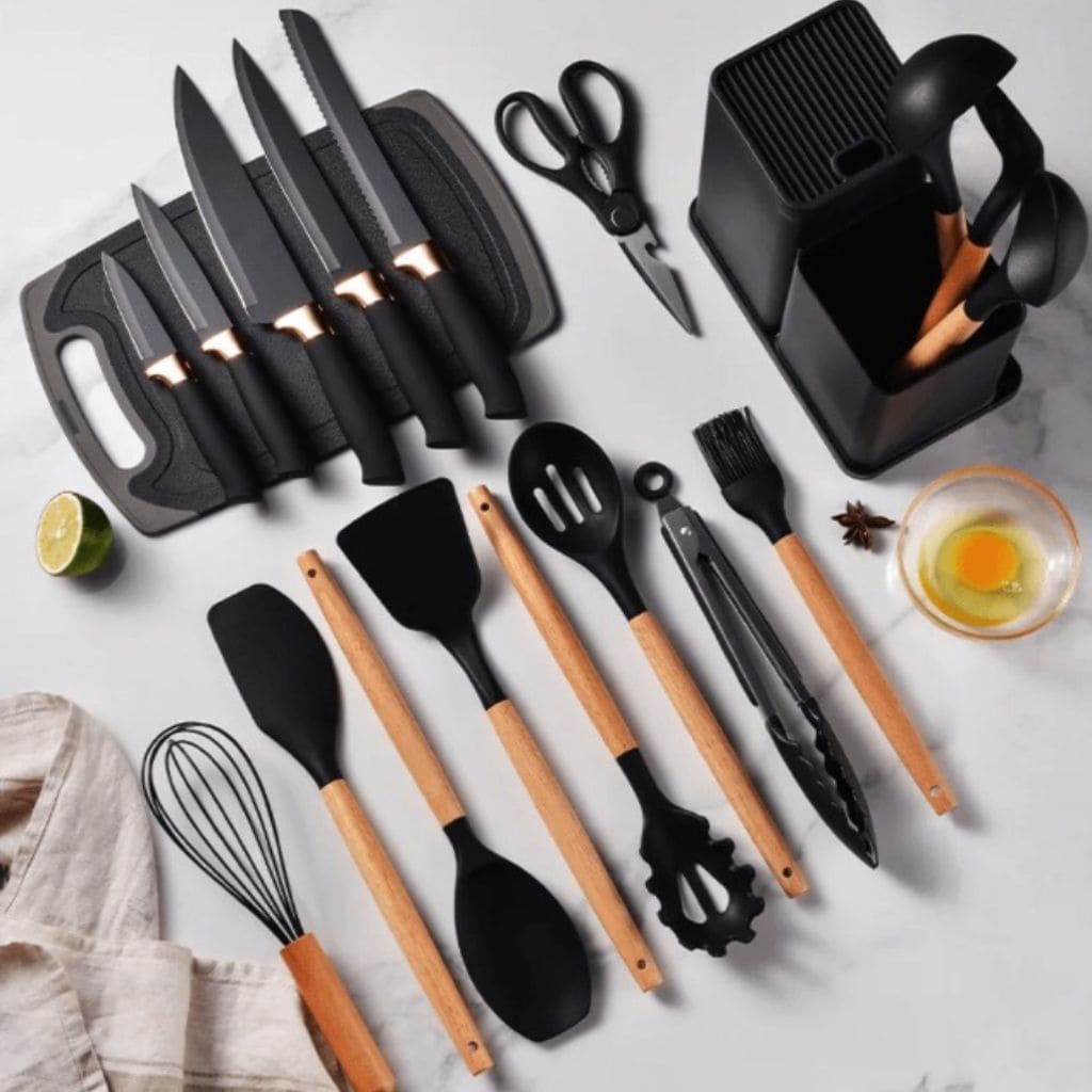 Set De 19 Utensilios De Cocina