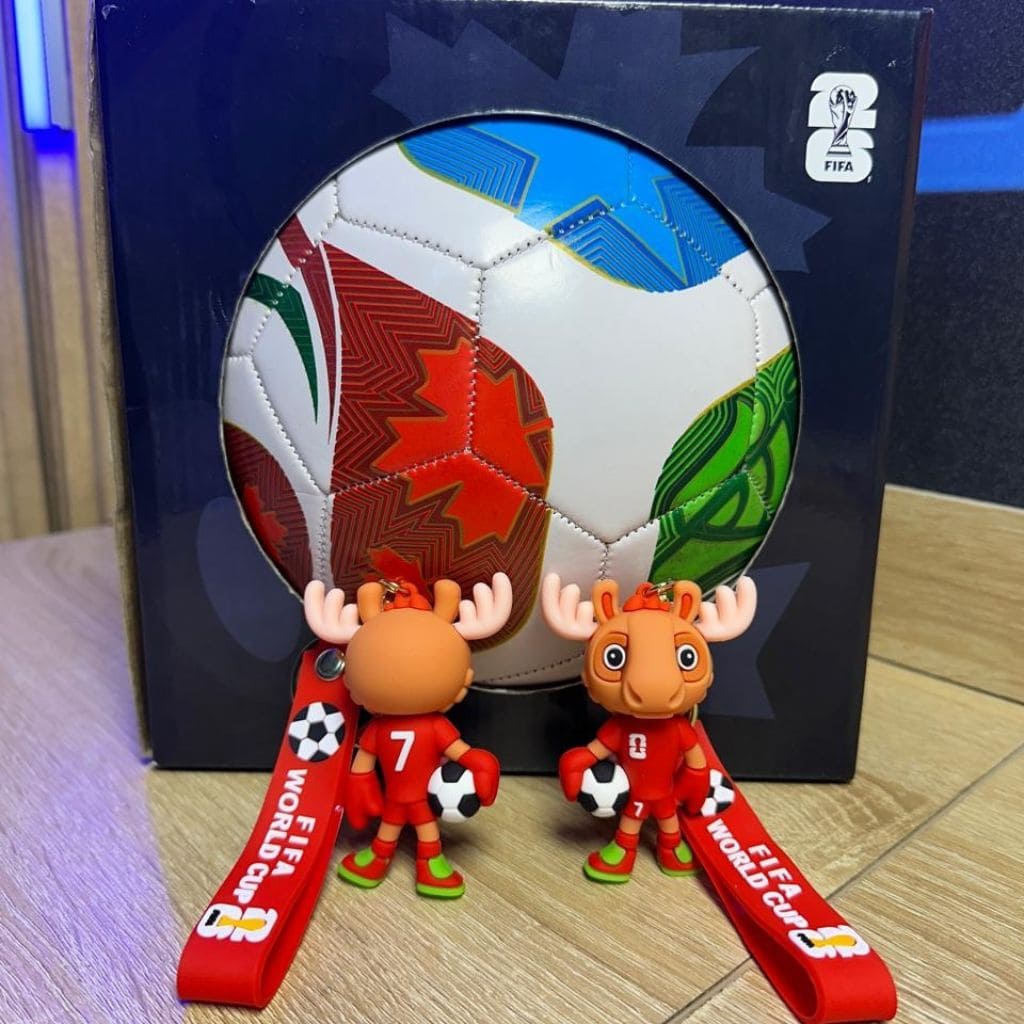 Combo Balón Mundial 2026 Trionda + Llaveo + Caja