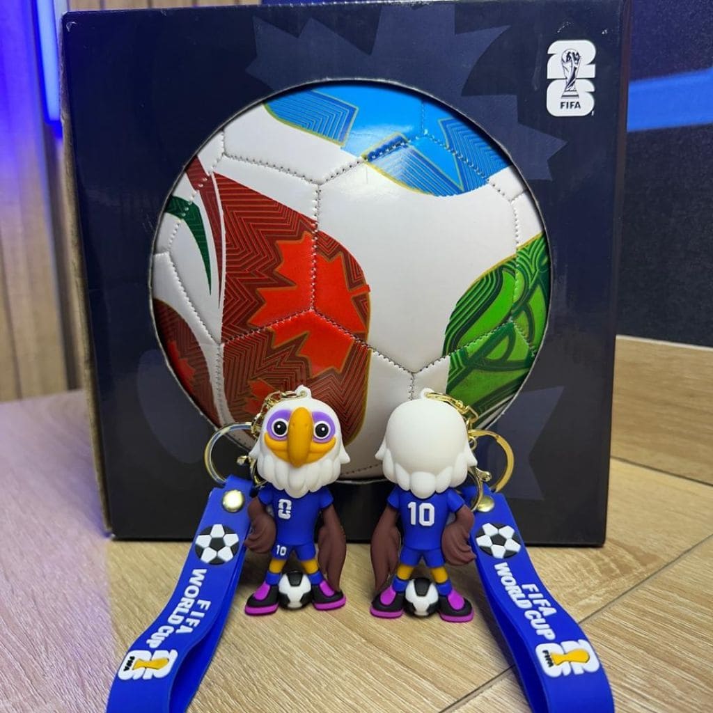Combo Balón Mundial 2026 Trionda + Llaveo + Caja